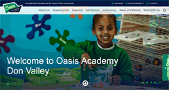 Desktop Screenshot of oasisacademydonvalley.org